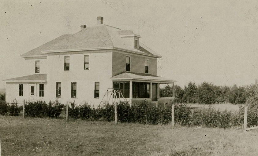 House with addition